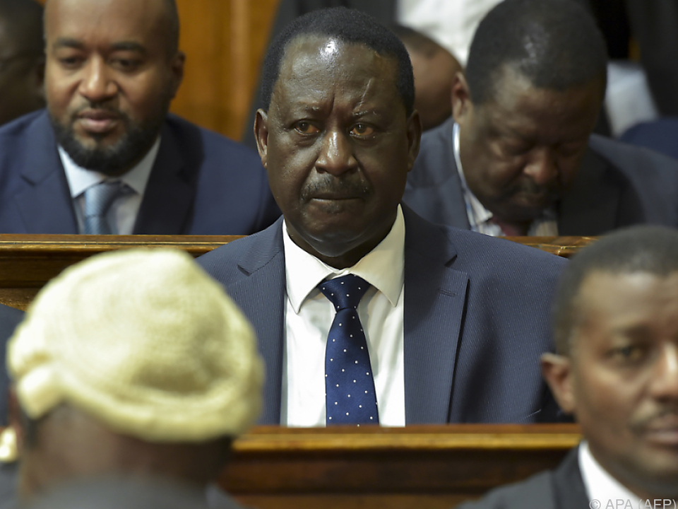 Oppositionsführer Raila Odinga hatte die Wahl angefochten