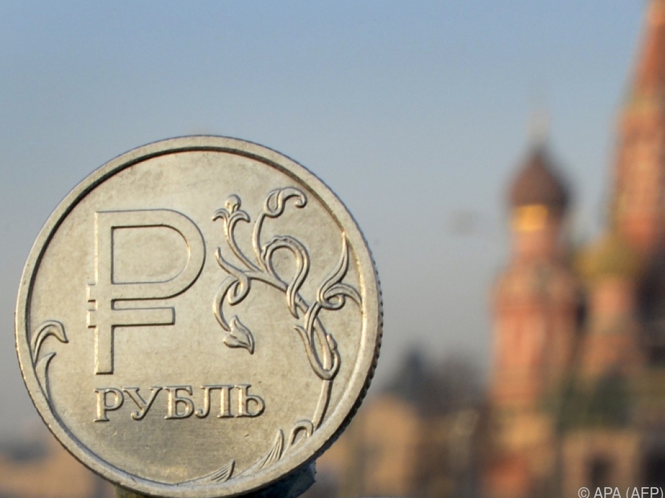 Der Rubel verlor an Wert