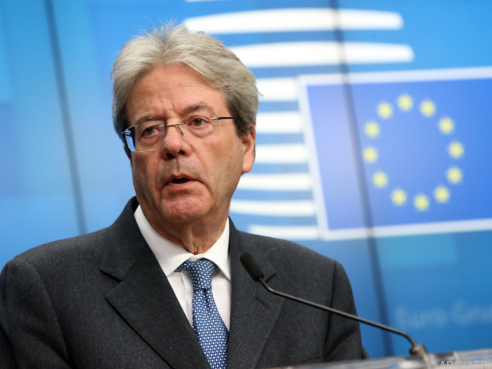 EU-Kommissar Paolo Gentiloni