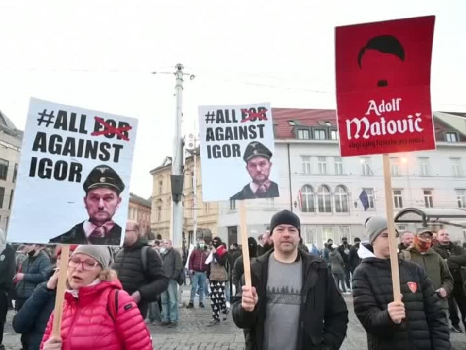 Proteste gegen Corona-Maßnahmen in der Slowakei - Südtirol ...