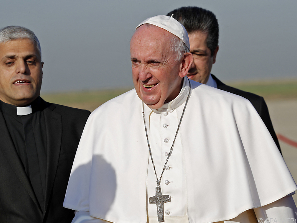 Papst Franziskus in Erbil