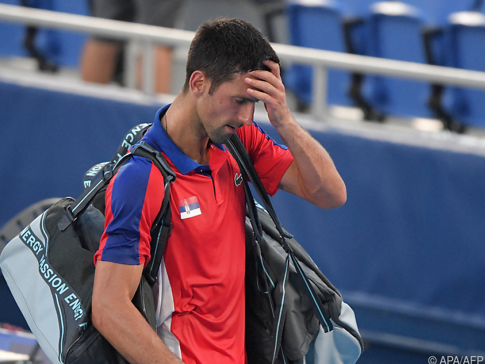 Anstrengendes Olympia-Turnier ohne Happy End für Djokovic
