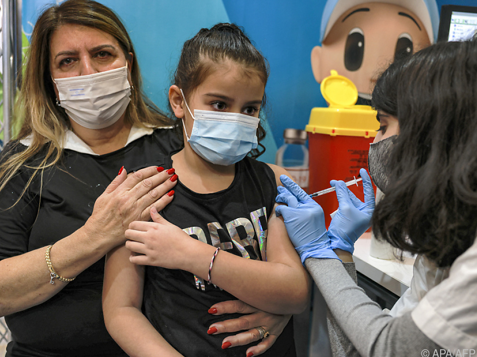 In Israel ist der Corona-Impfstoff für Kinder bereits zugelassen