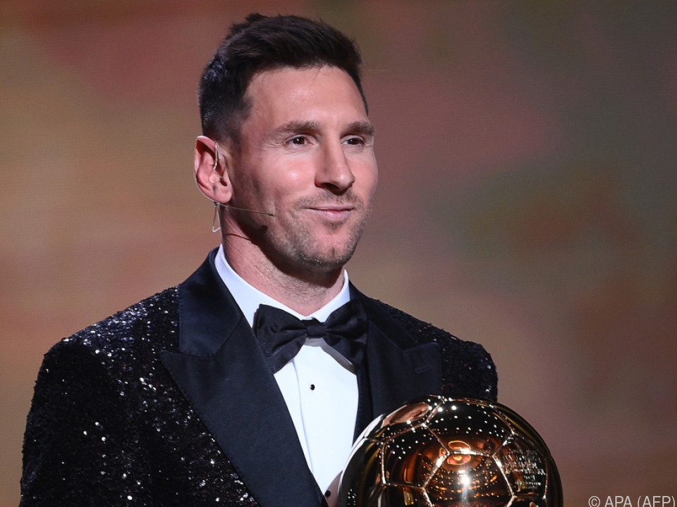 Mit sieben goldenen Bällen Rekordhalter: Lionen Messi