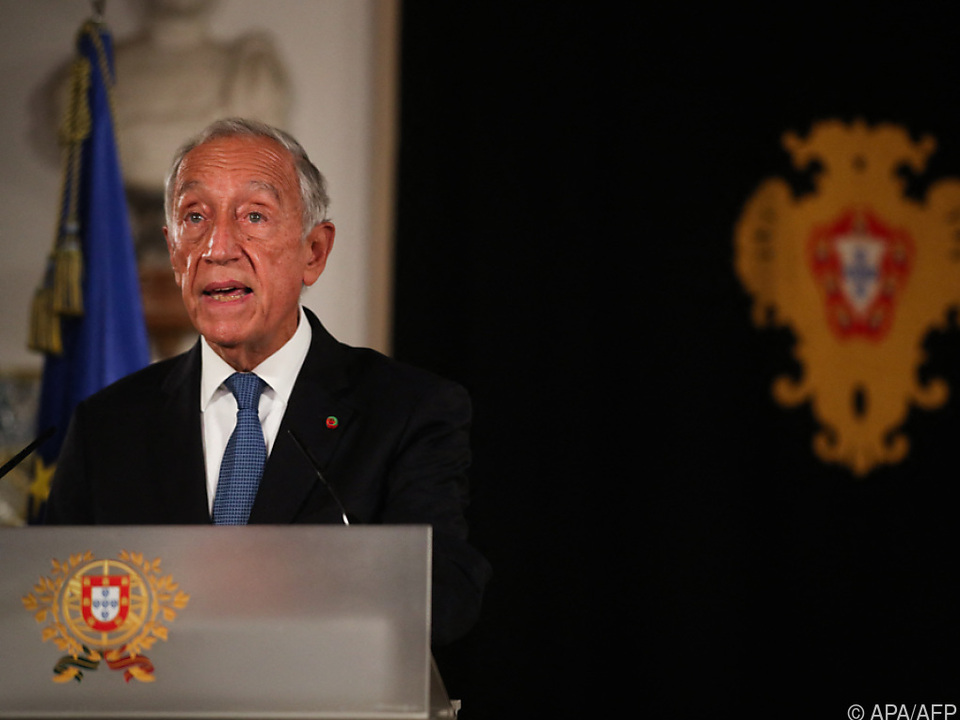 Präsident Marcelo Rebelo de Sousa bestimmte 30. Jänner als Wahltermin