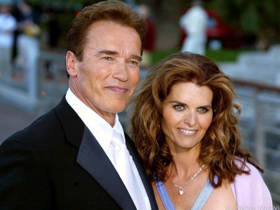 Arnold Schwarzenegger und Maria Shriver im Jahr 2003