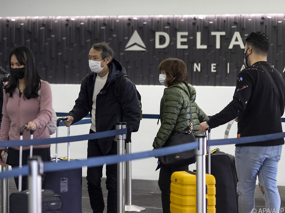 Delta Airlines eine der betroffenen Fluglinien