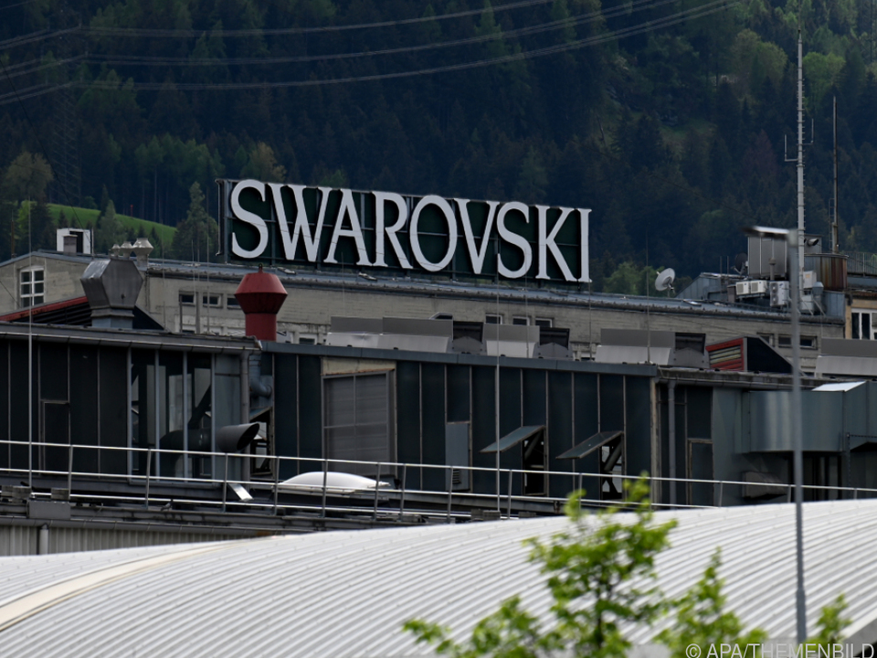 Die Firma Swarovski in Watten in Tirol