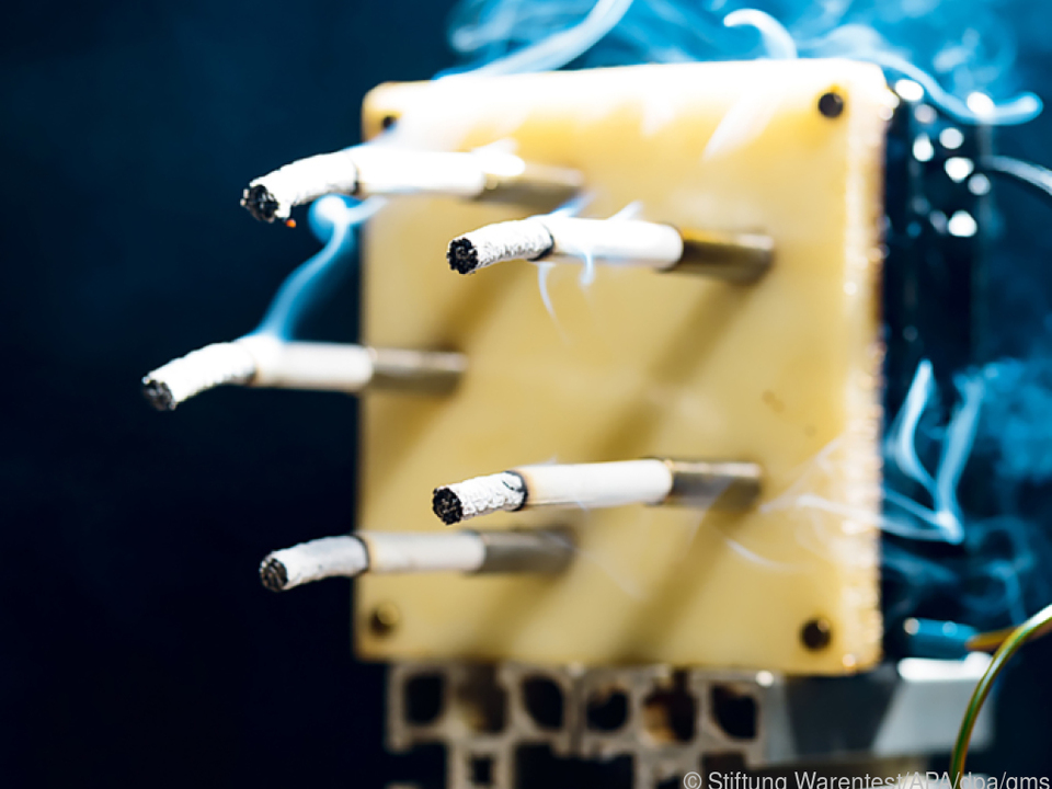 Die Warentester haben die Filter mit Tabakrauch künstlich altern lassen