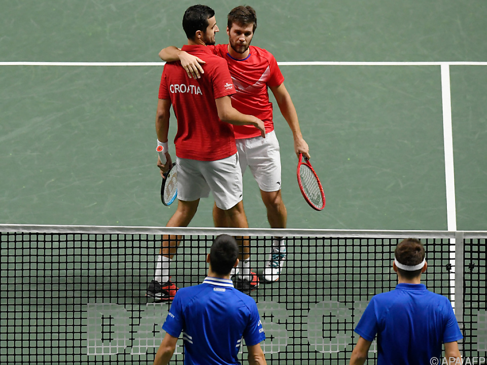 Ein Djokovic war zu wenig: Kroatien steht im Davis-Cup-Finale