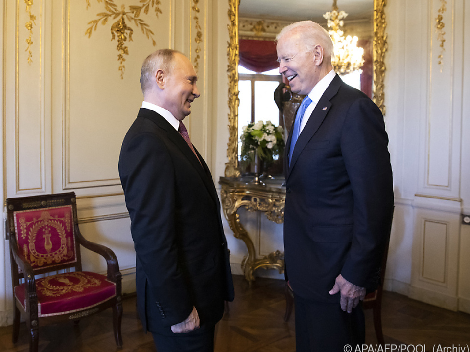 Präsidenten Biden und Putin im Juni bei Treffen in Genf