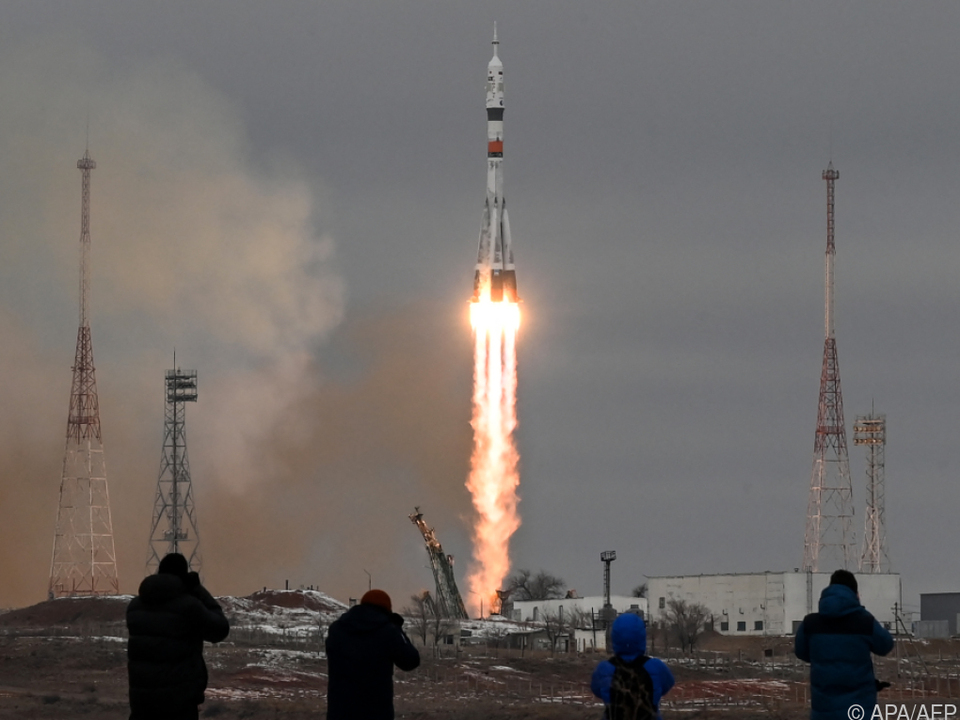 Rakete startete vom Weltraumbahnhof Baikonur