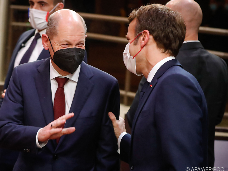 Am Dienstag beraten Scholz und Macron über das weitere Vorgehen
