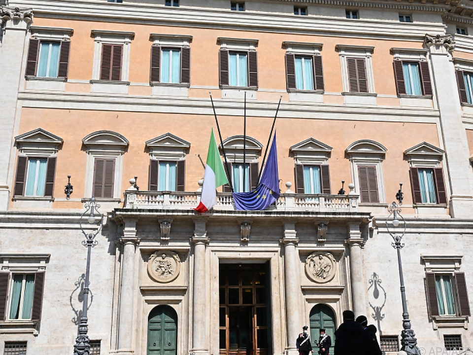 Amtssitz des italienischen Präsidenten Palazzo Montecitorio