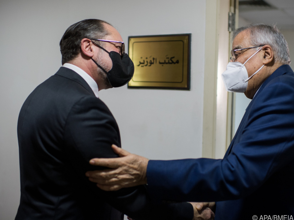 Außenminister Schallenberg trifft seinen libanesischen Amtskollegen
