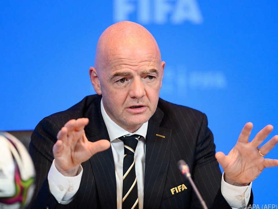 FIFA-Präsident Infantino will mehr außereuopäische Perspektiven