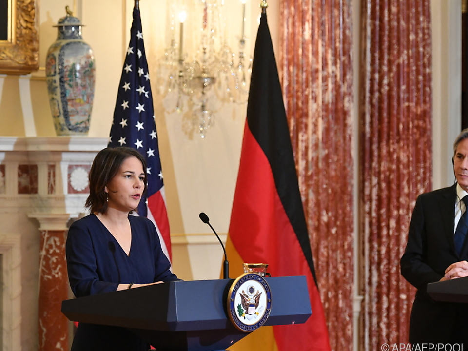 Für die Grüne war es der erste US-Besuch als deutsche Außenministerin