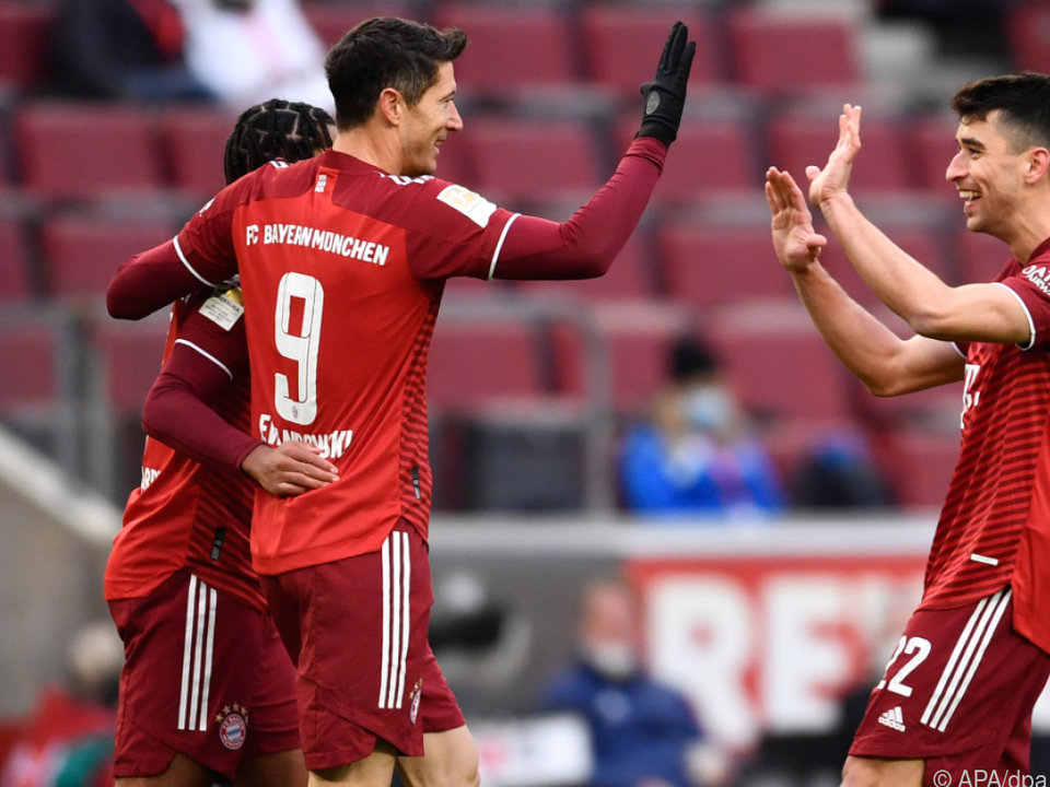 Lewandowski wieder einmal Torgarant für den FC Bayern