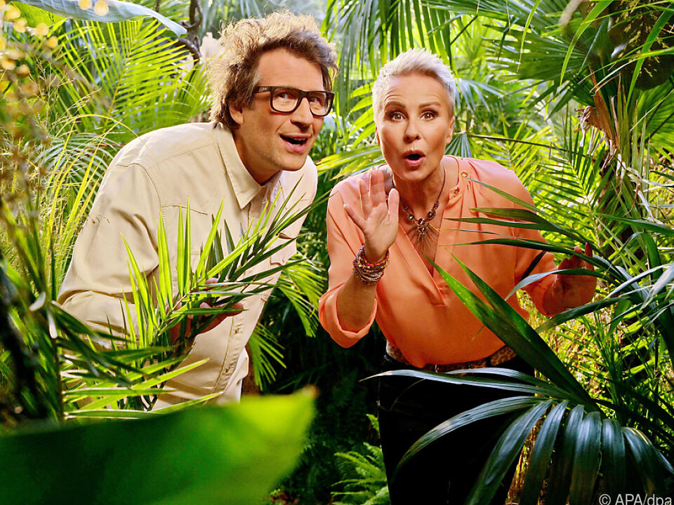 Moderatoren Daniel Hartwich und Sonja Zietlow im Promi-Dschungel