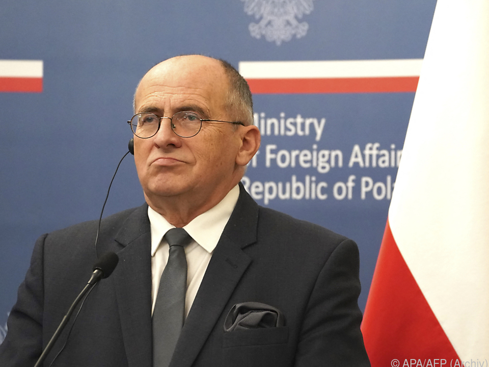 Polens Außenminister und OSZE-Vorsitzender Zbigniew Rau