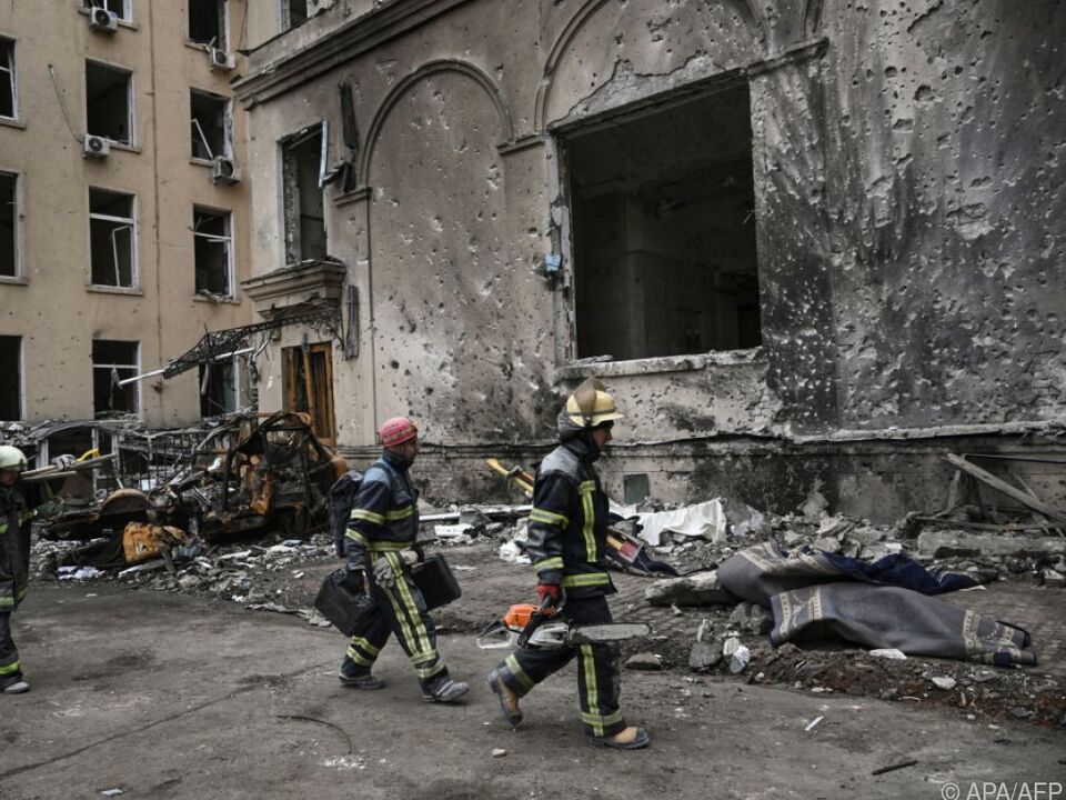 Die Zerstörungen in der Ukraine sind mittlerweile enorm