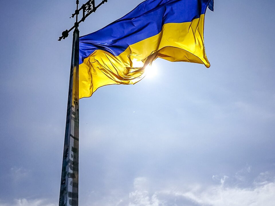 Ukraine Fahne Flagge