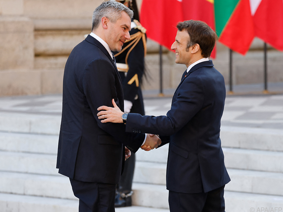 Nehammer bei EU-Gipfel in Versailles