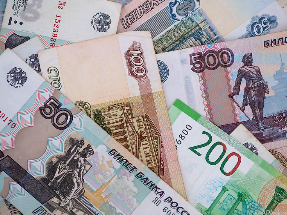 Rubel-Banknoten