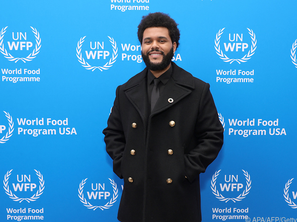The Weeknd engagiert sich für das UN-Welternährungsprogramm
