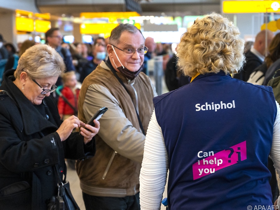 Am Amsterdamer Flughafen Schiphol fehlt es an Bodenpersonal