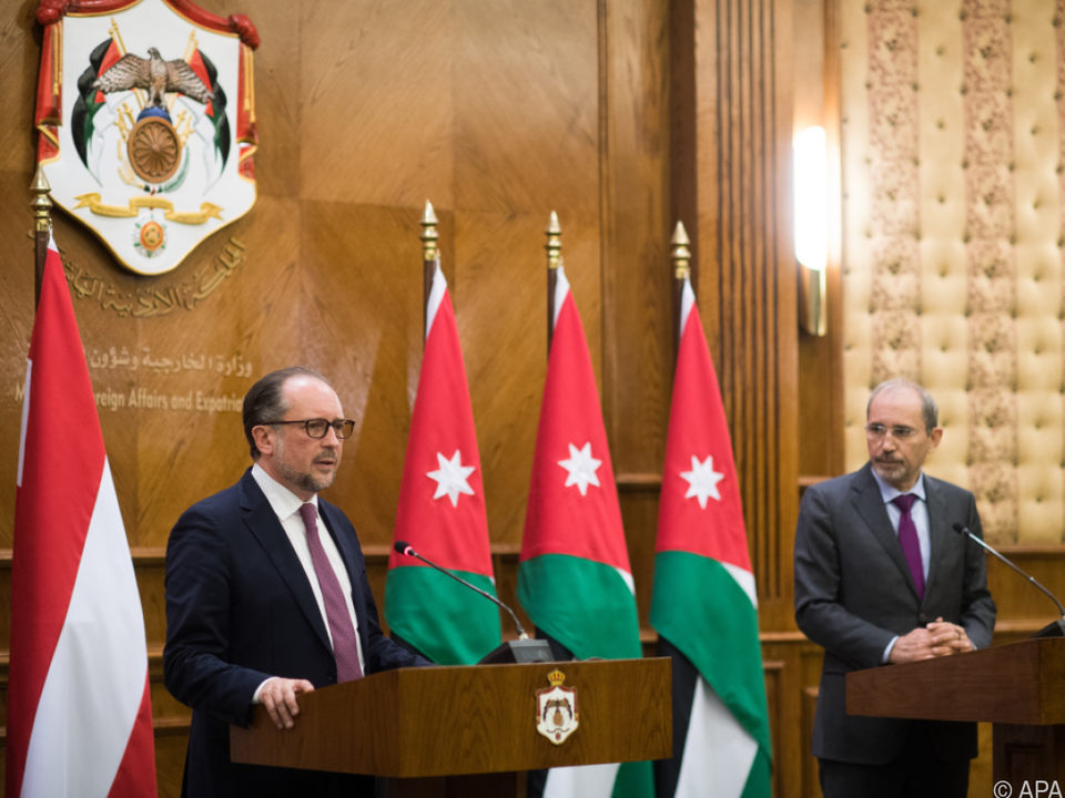 Der Außenminister traf seinen jordanischen Amtskollegen Safadi