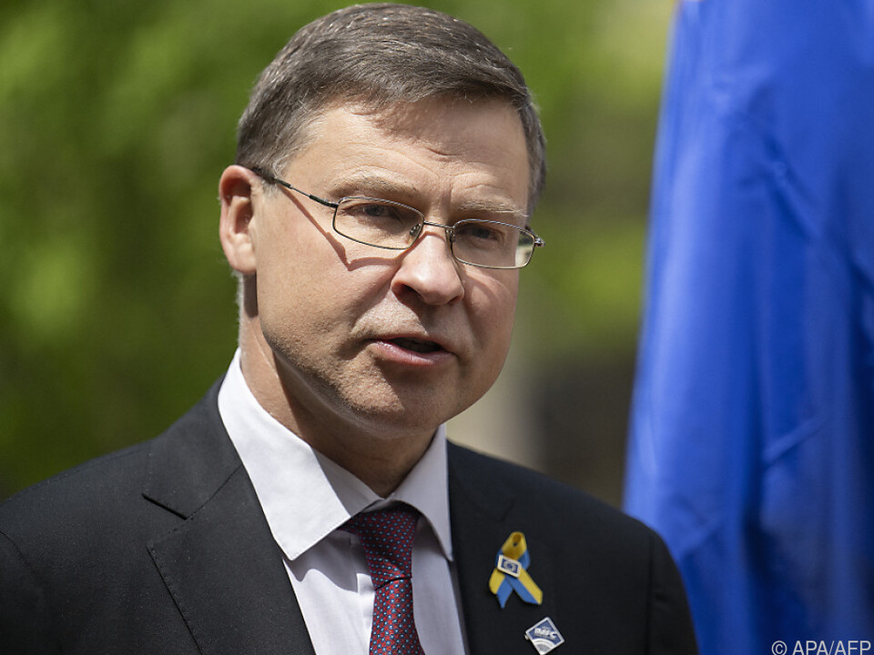 Der Lette Dombrovskis äußerte sich gegenüber der \