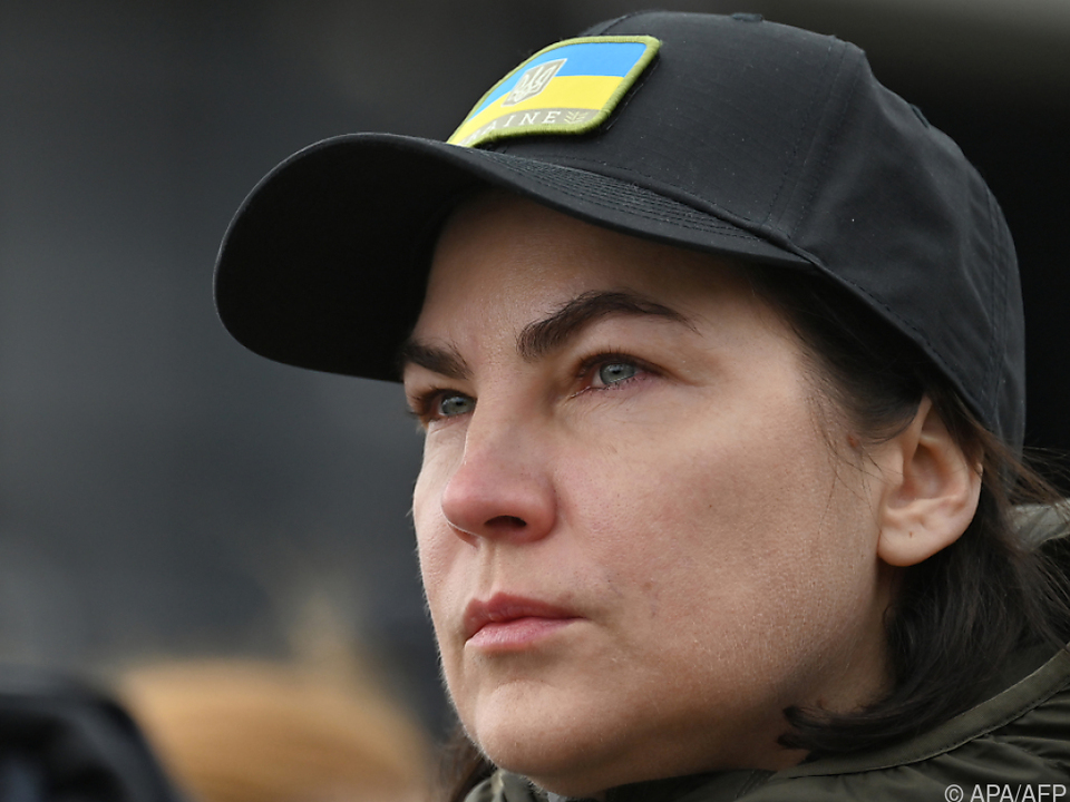Die ukrainische Generalstaatsanwältin Wenediktowa