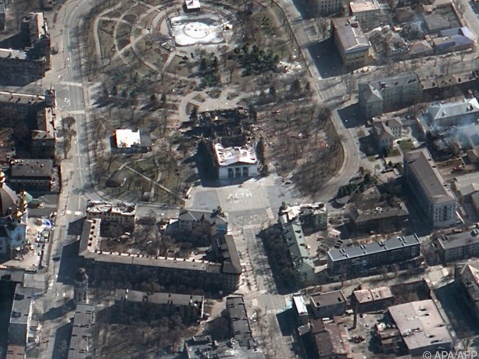 Mariupol liegt seit Wochen unter heftigem Beschuss