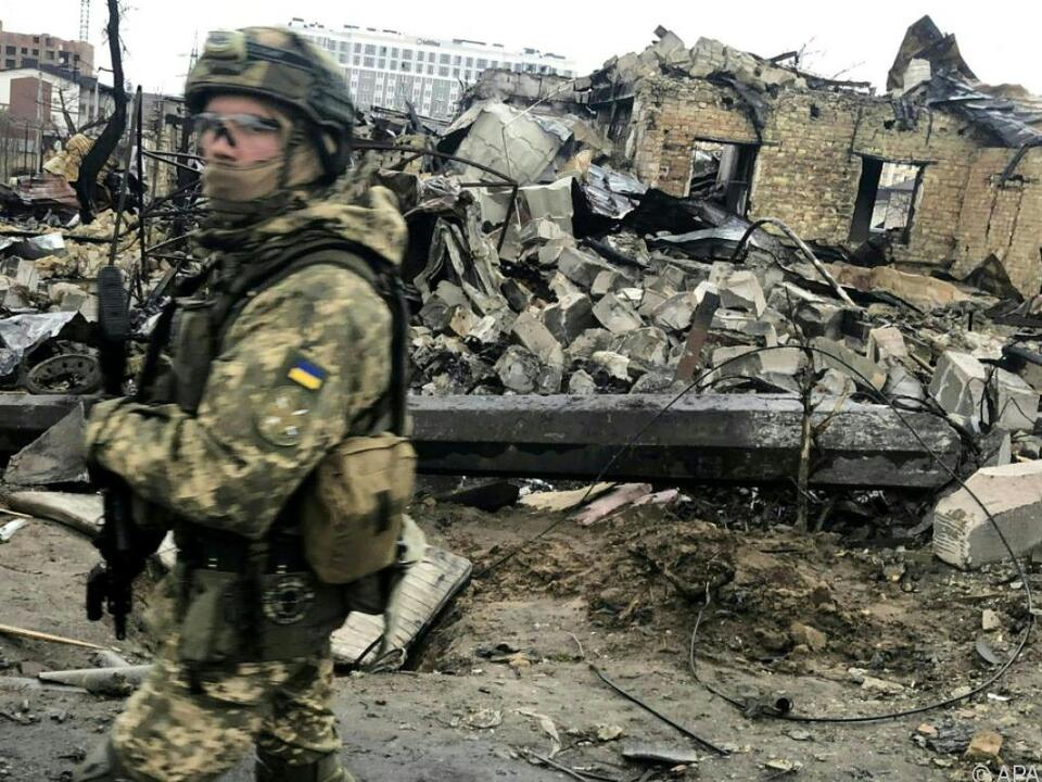 Russische Truppen hatten sich aus der Region Kiew zurückgezogen