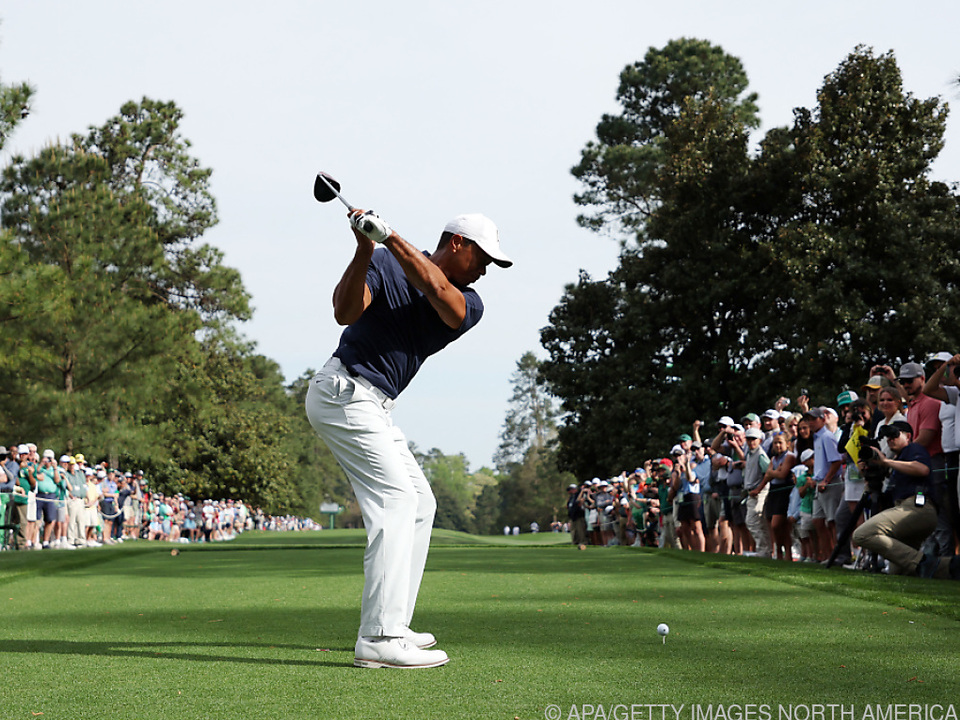 Tiger Woods ist immer noch ein Zuschauermagnet - auch im Training