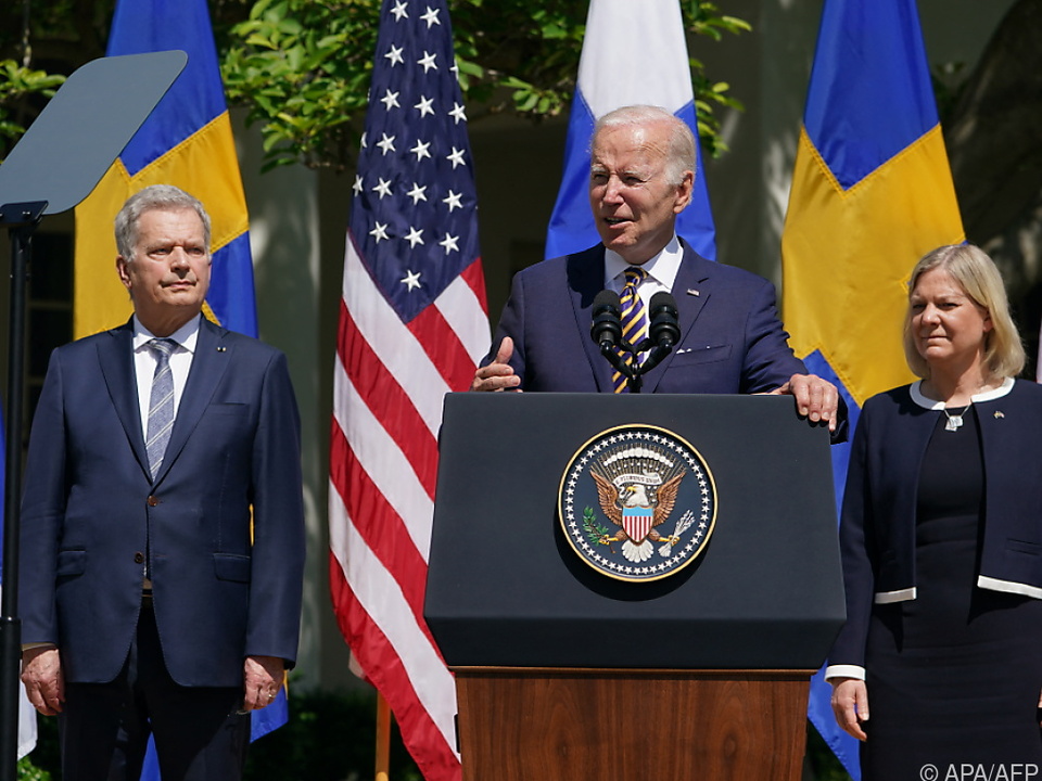 Biden wirbt für NATO-Beitritt Finnlands und Schwedens