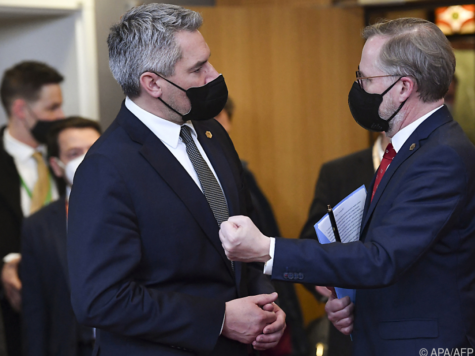 Der Bundeskanzler besucht seinen tschechischen Amtskollegen in Prag