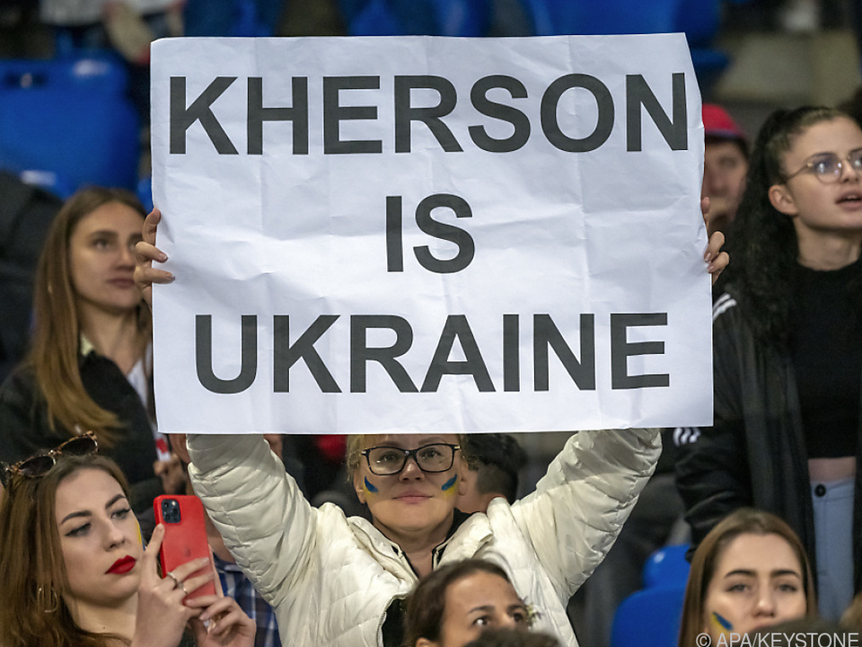Die Region Cherson steht seit April gänzlich unter russischer Kontrolle