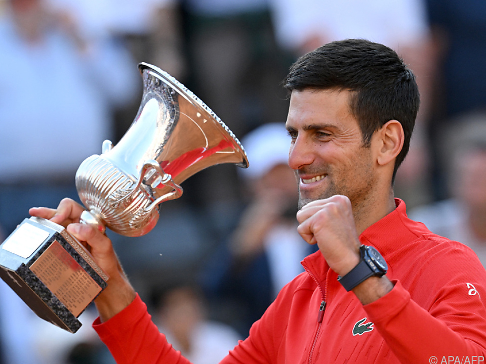 Djokovic nach Rom-Sieg Mitfavorit in Paris