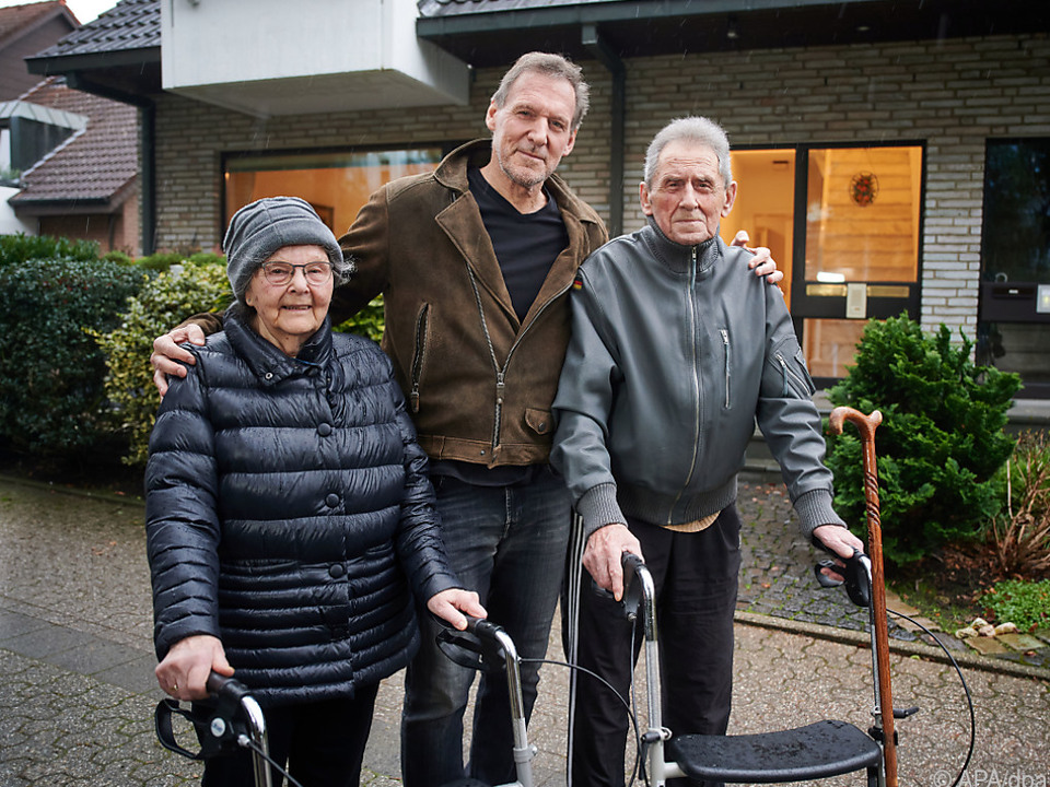 Ralf Moeller mit seinen Eltern
