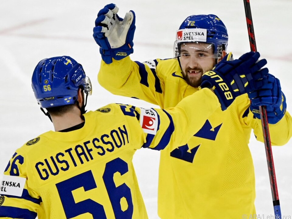 Schweden bejubelte Sieg im ersten WM-Schlager