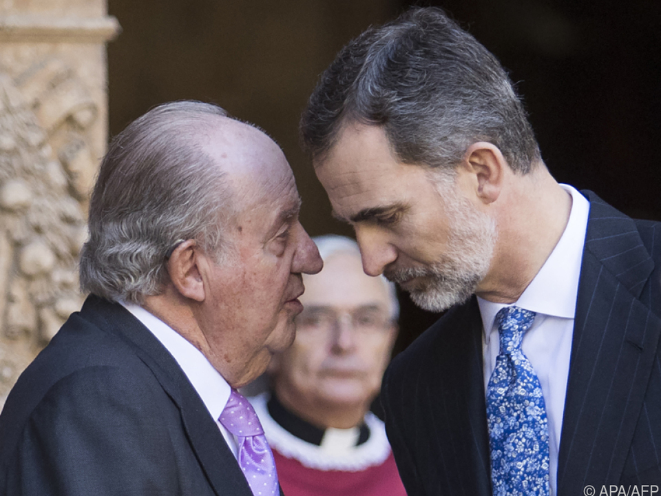 Spaniens Altkönig Juan Carlos wird seinen Sohn in Madrid treffen