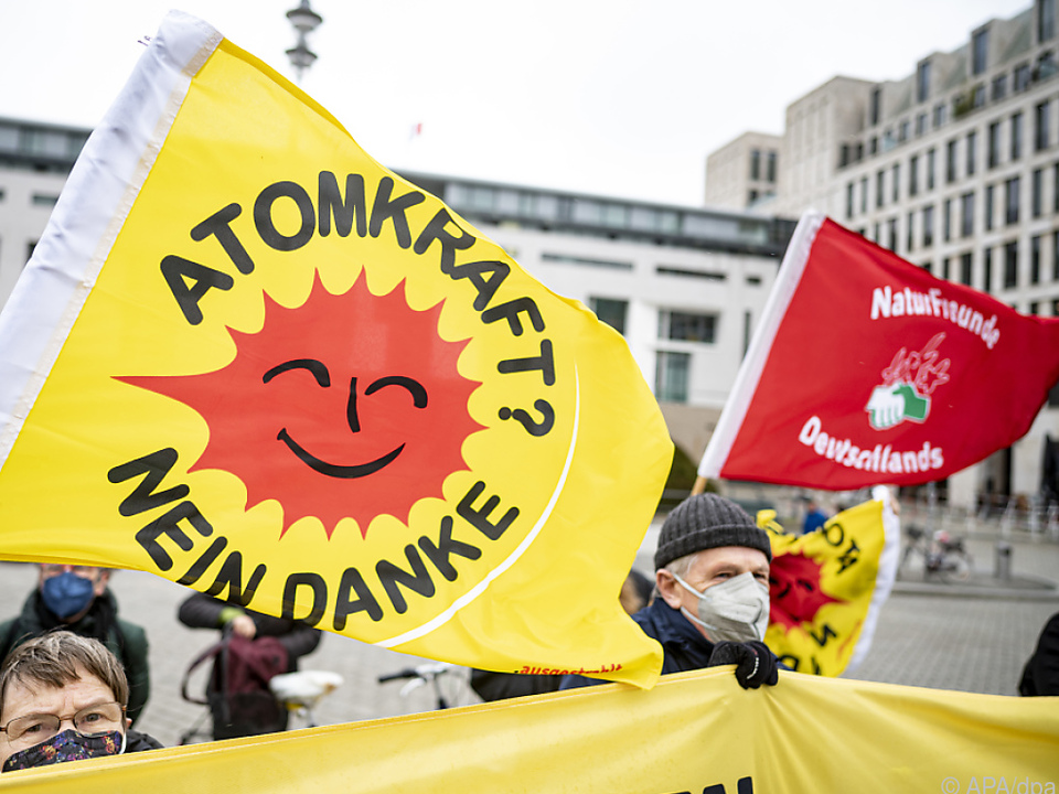 Anti-Atomkraftdemo in Deutschland