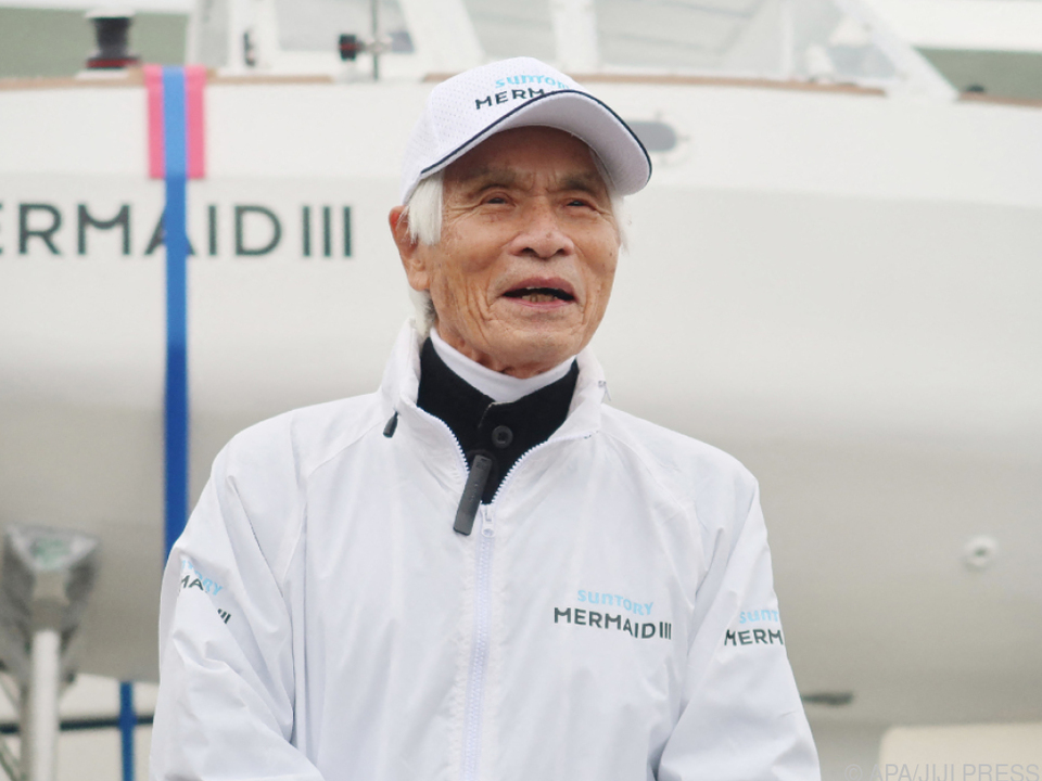 Auch mit 23 Jahren überquerte Kenichi Horie den Pazifik