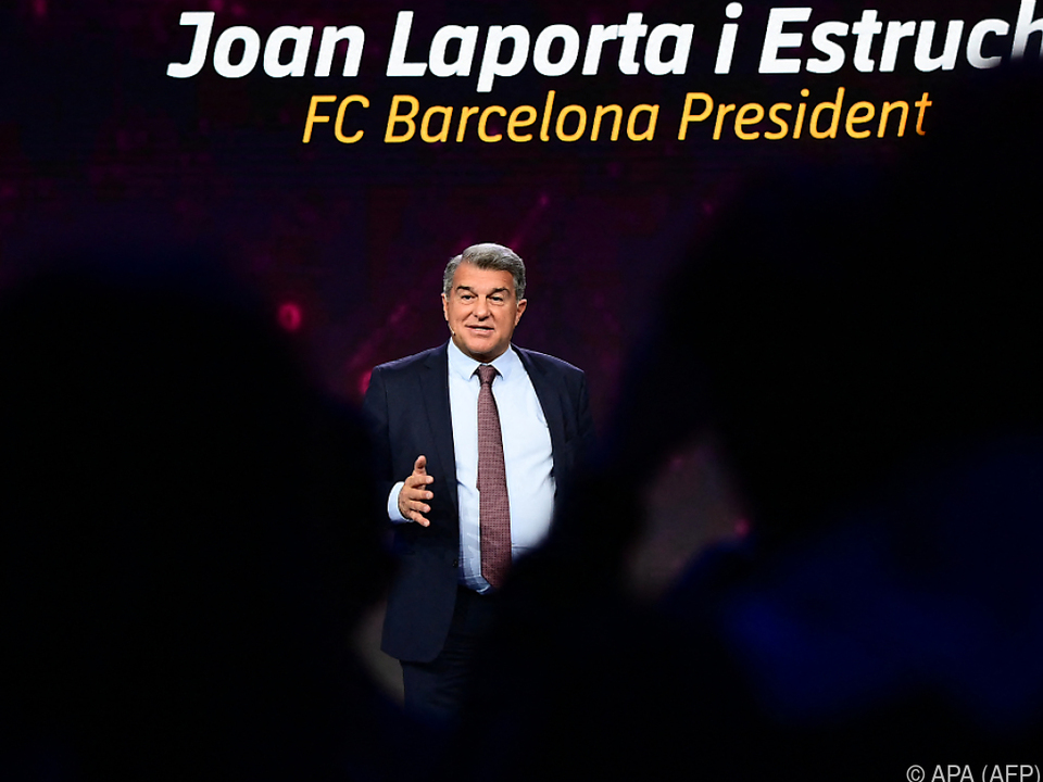 Barca-Präsident Laporta: Verein \