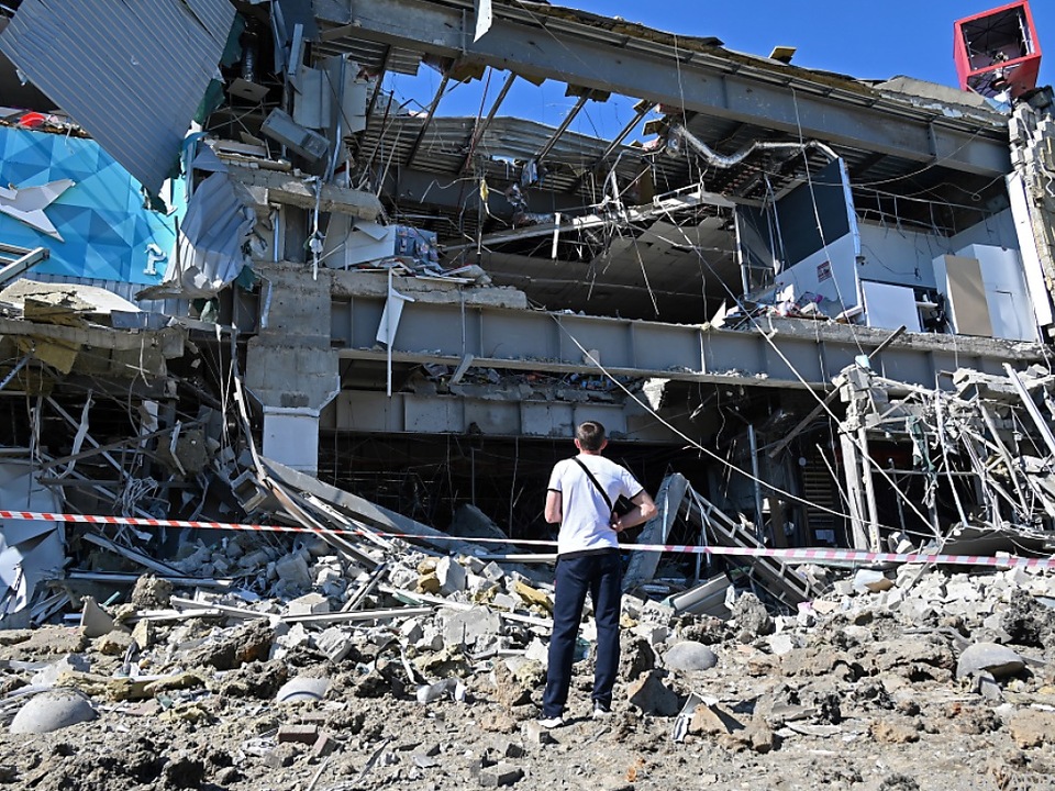 Charkiw massiv zerstört