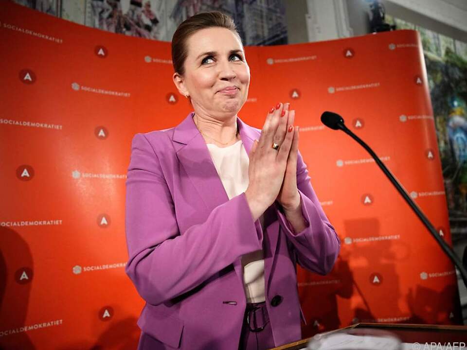 Die dänische Ministerpräsidentin Mette Frederiksen