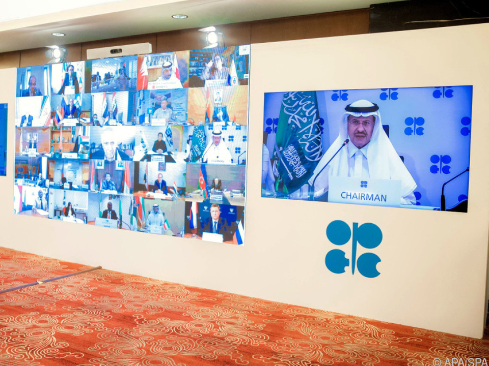 Die OPEC berät in einem Online-Meeting ihre weitere Förderstrategie