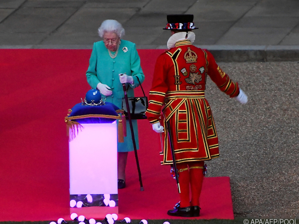 Die Queen lässt das Commonwealth erstrahlen